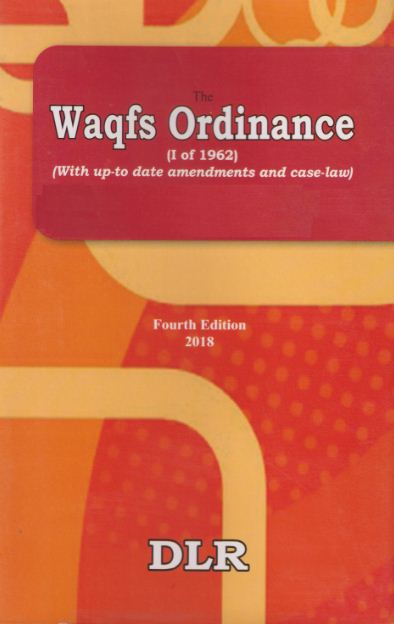 Waqfs Ordinance (I of 1962)